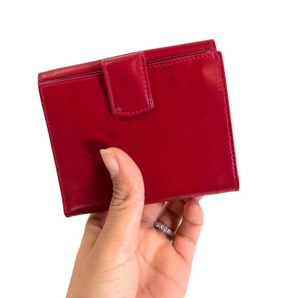 Authentic Salvatore Ferragamo Wallet Gancini Bifold Leather Vintage - Picture 4 of 12